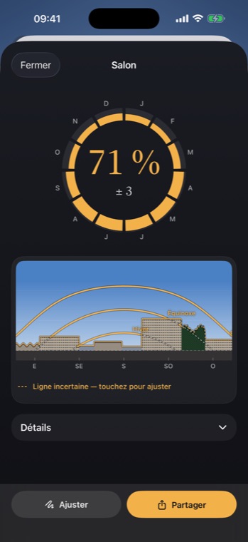 Light score · Example — SOLAR, fr-FR
